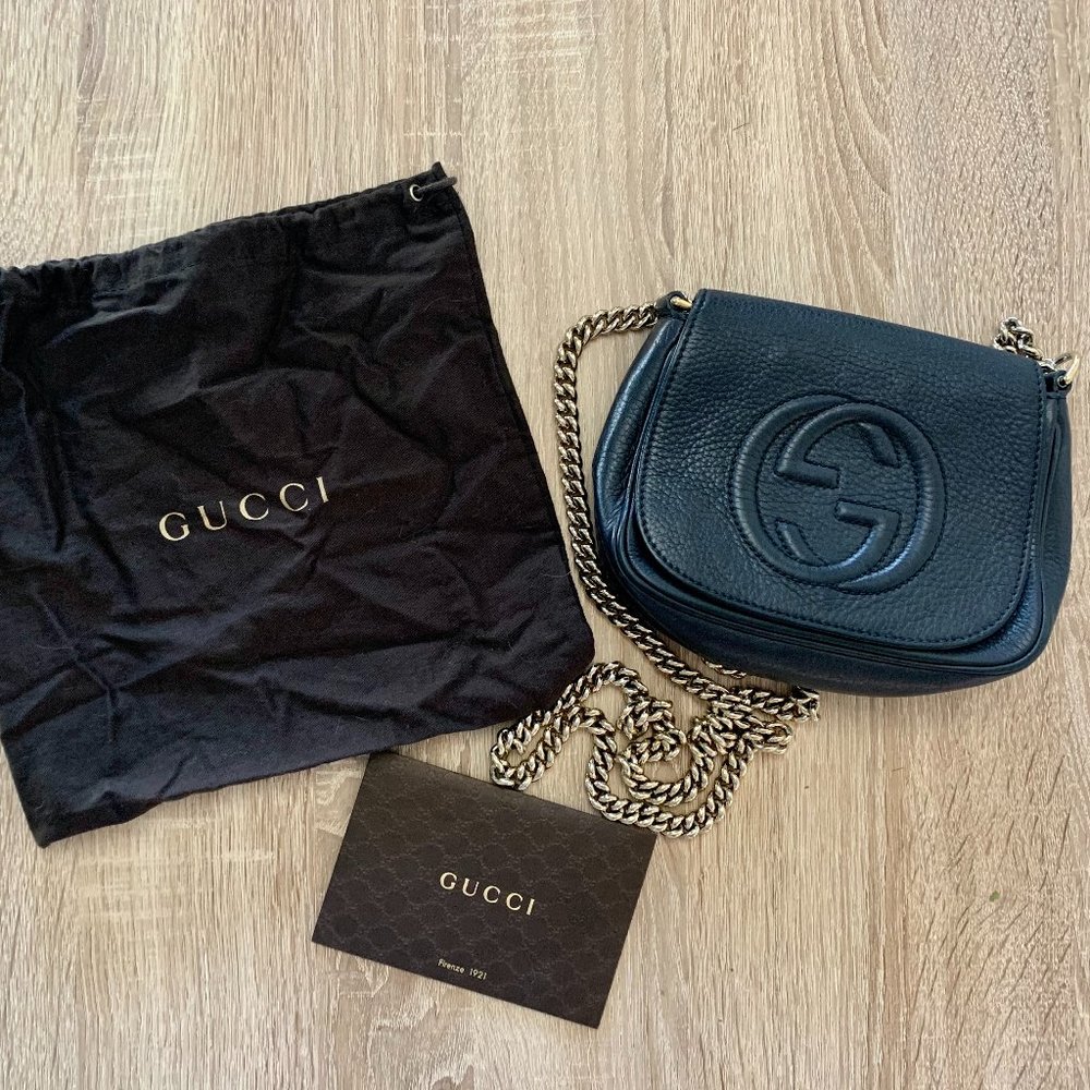Gucci Small Leather Crossbody Bag
